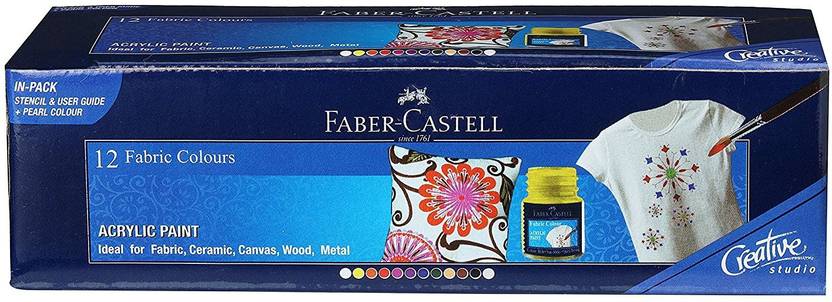 Castell 574213 - FC TEXTURA FABRIC COLOUR 12 SHADES (Set of 1, Multicolor)