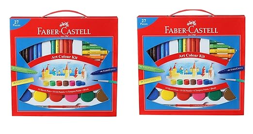FABER-CASTELL 141069 - FC ART & FUN KIT - PACK OF 2 ()