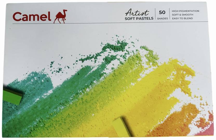 Camlin 0343001 - CAM ARTIST SOFT PASTEL 50 SHADES (Multicolor)