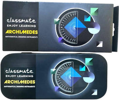 Classmate 04010050NW - CLASSMATEE ARCHIMEDES GEOMETRY SET Geometry Box (Multicolor)