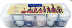 Castell 1410507 - FC FABRIC COLOURS CLASSIC 12 SHADES (Set of 12, Multicolor)