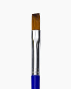 Camlin 2065772 - CAM CHAMP BRUSHES SERIES 65 (FLAT) - BRUSH SIZE:2 (Blue)