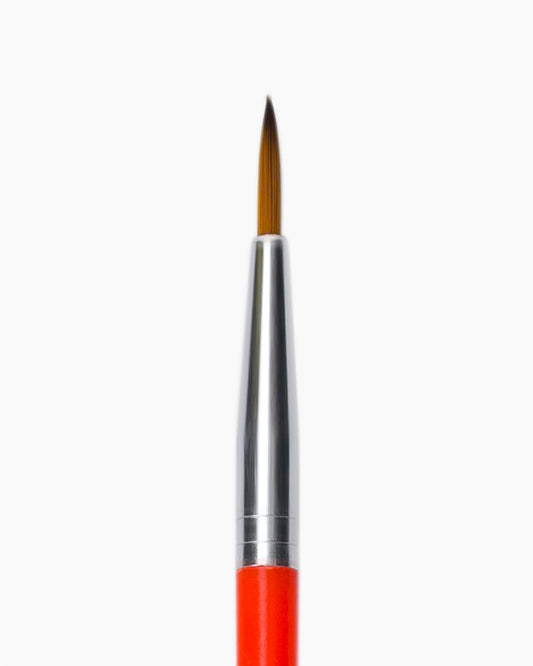Camlin 2064774 - CAM CHAMP BRUSHES SERIES 64 (ROUND) - BRUSH SIZE:4 (Orange)