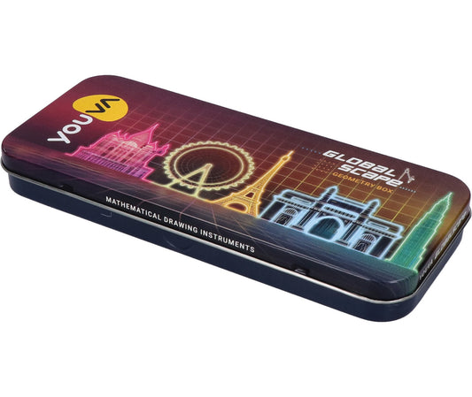 NAVNEET 35341 - YOUVA GLOBAL SCAPE GEOMETRY BOX Geometry Box (Multicolor)