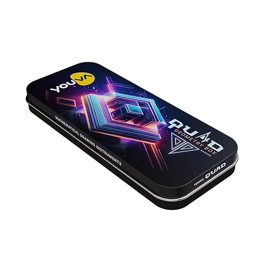 NAVNEET 35340 - YOUA QUAD GEOMETRY BOX Geometry Box (Multicolor)