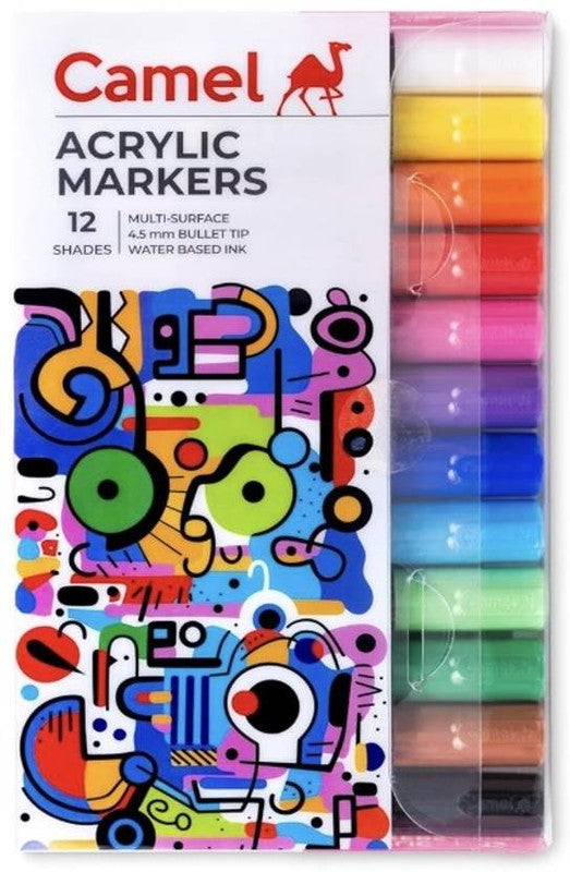 Camlin 7206741 (Set of 12, Multicolor)