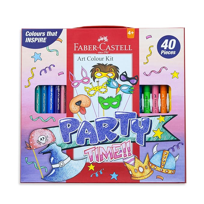 FABER-CASTELL 371155 - FC ART COLOUR KIT - PARTY TIME ()