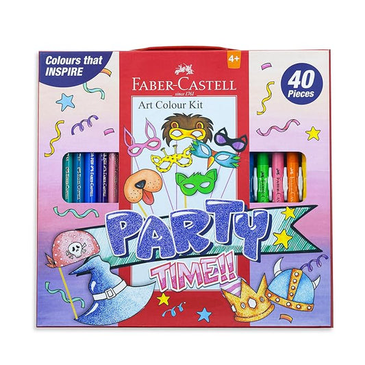 FABER-CASTELL 371155 - FC ART COLOUR KIT - PARTY TIME ()